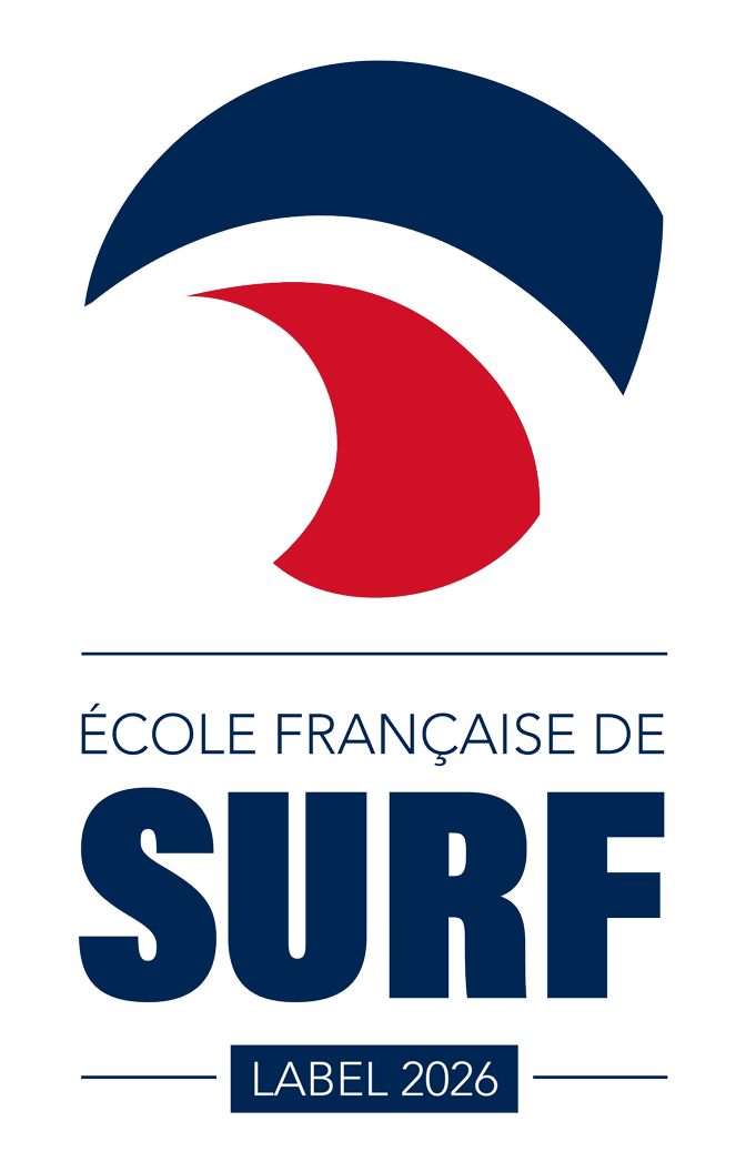 label Ecole Française de Surf 2026 Landes